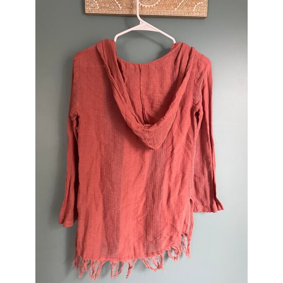 Billabong Pullover Boho Pullover Hodded Tunic - Picture 5 of 6